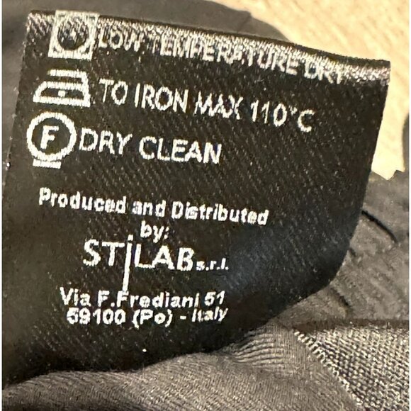 ROQUE WOMEN'S WIDE LEG LIGHTWEIGHT PANT / 4 / BLACK / ITALIAN / SUPER STYLISH / - Picture 8 of 9